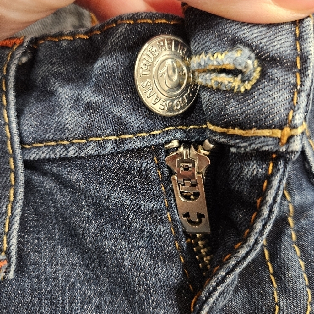 True Religion Bootcut Jeans w/ Flap Pockets - SIZE 26 - Picture 10 of 16
